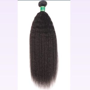 Human Hair Bundles 16 inches kinky curly/kinky straight top grade 12A
